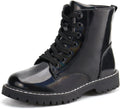 firelli Kids Ankle Boots Boys Girls Side Zipper Lace Up - Warm, Easy