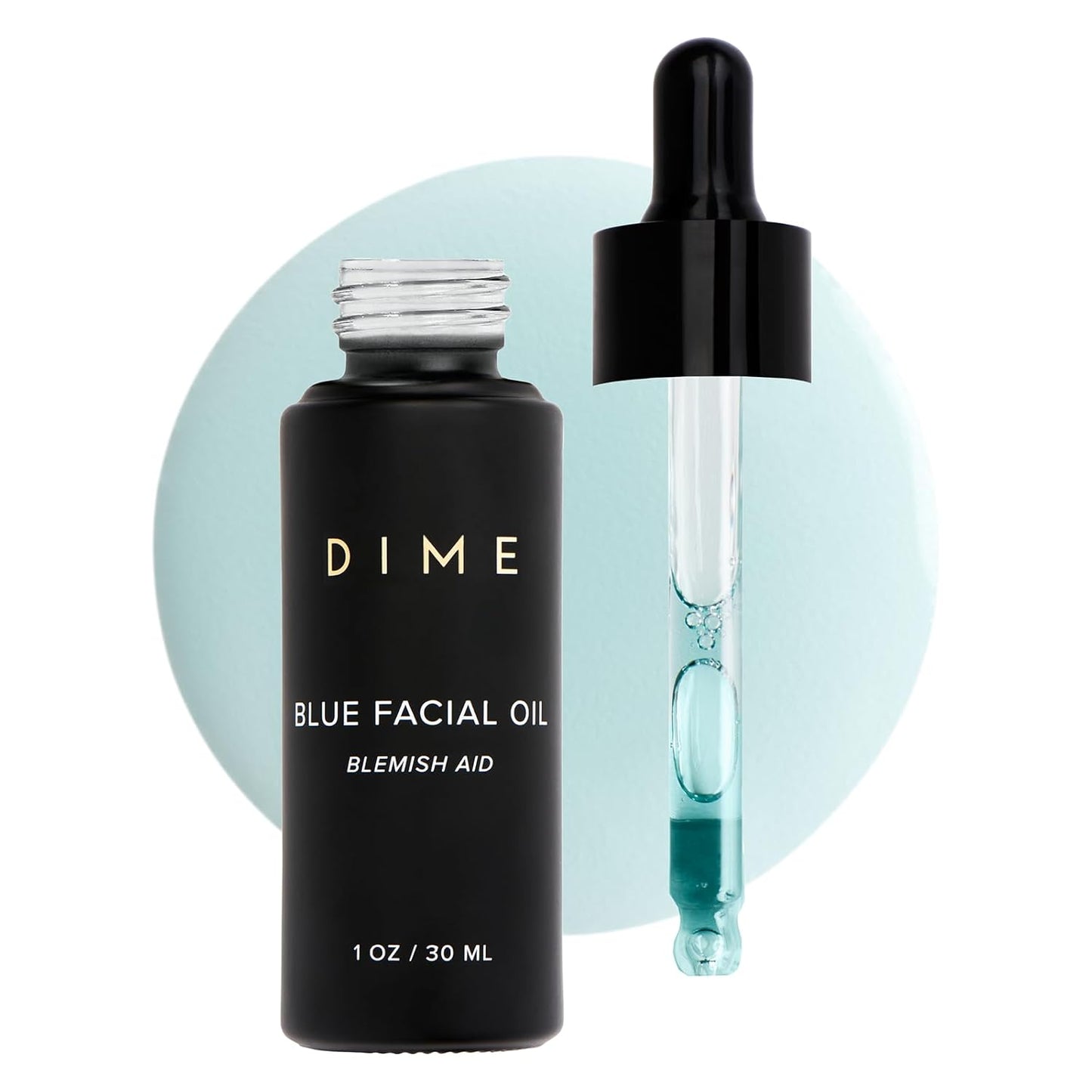 DIME Beauty Blue Facial Oil for Blemish-Prone Skin Treatment