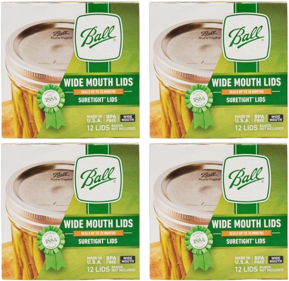 Ball Wide Mouth Canning Lids for Perfect Sealing and Preserving