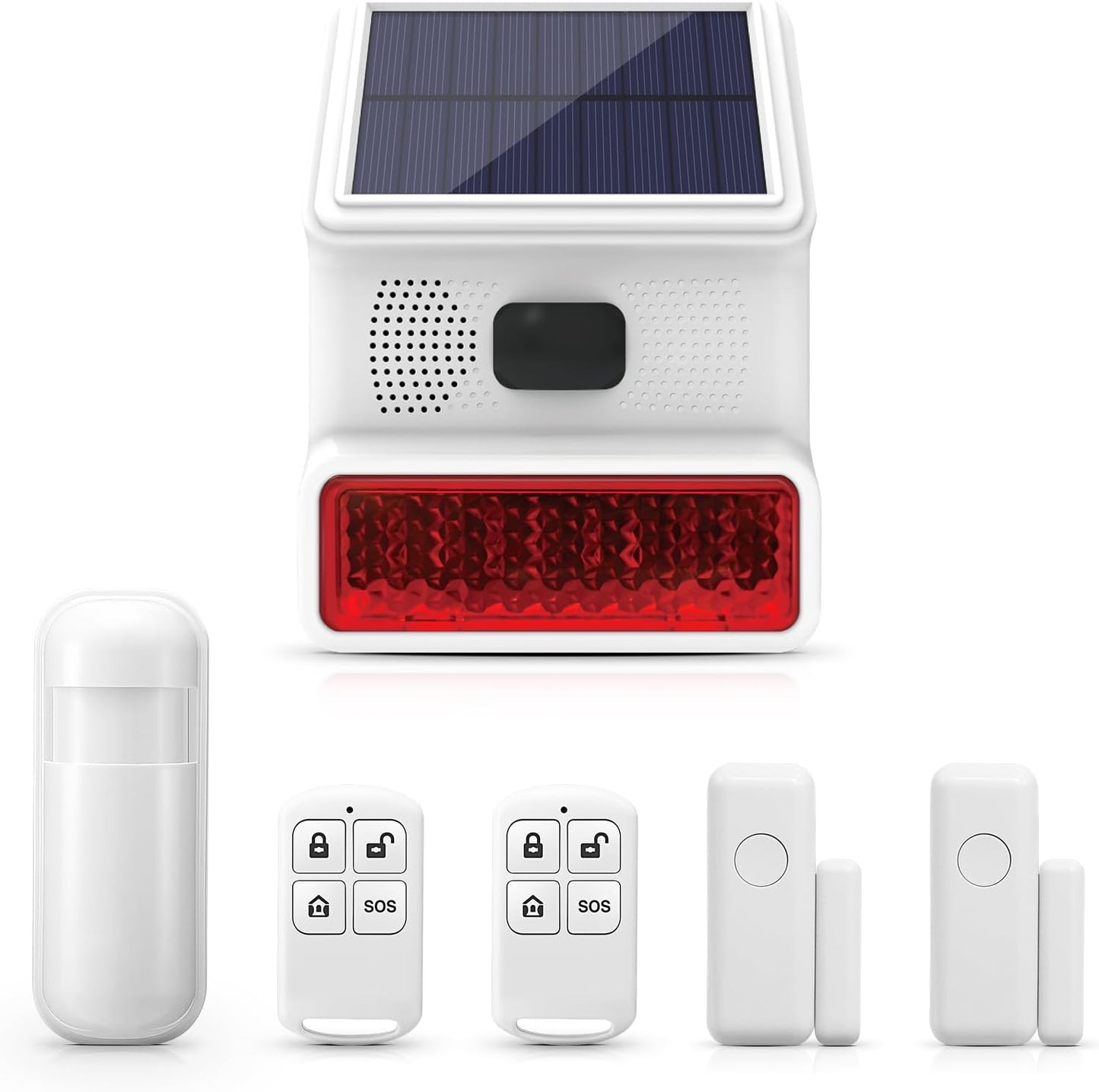 Outdoor Solar Siren Alarm System for Home Security Solutions