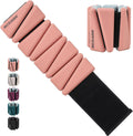 Ankle Weights Set of 2 (1/2/3 lb Each) - Adjustable Wearable