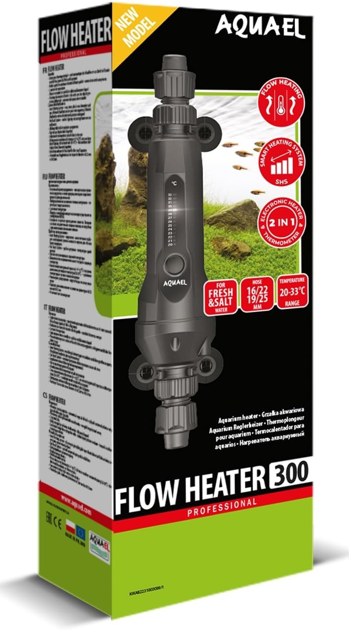 Efficiently Heat Water with Aquael 300W Inline Heater