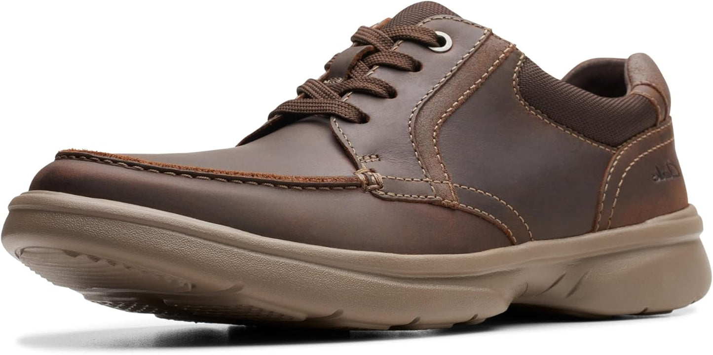 Clarks Men's Bradley Vibe Oxfords: Premium Leather Comfort Shoes