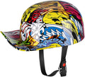 Baseball Style Cap Motorcycle Helmet Unisex Adult - Lightweight DOT
