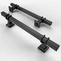 Asidrama 10 Count Matte Black Cabinet Handles for Stylish Interiors