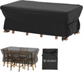 Velway Patio Table Chairs Set Cover - Windproof Waterproof Outdoor