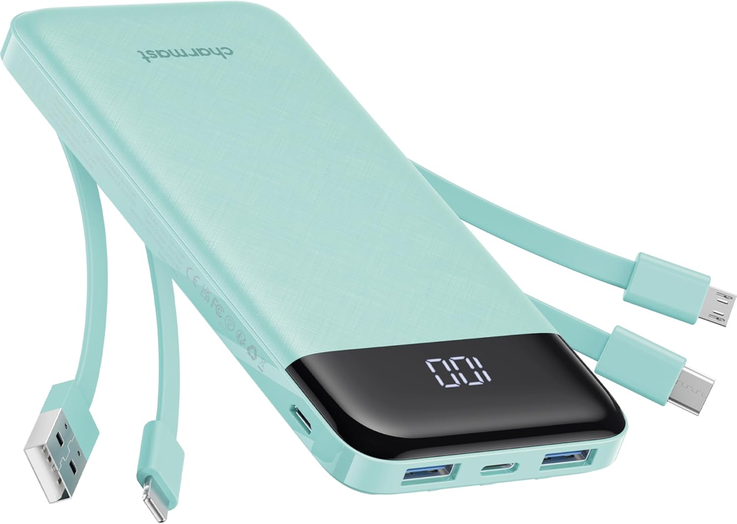 Charmast Slim 10000mAh Fast Charging Power Bank