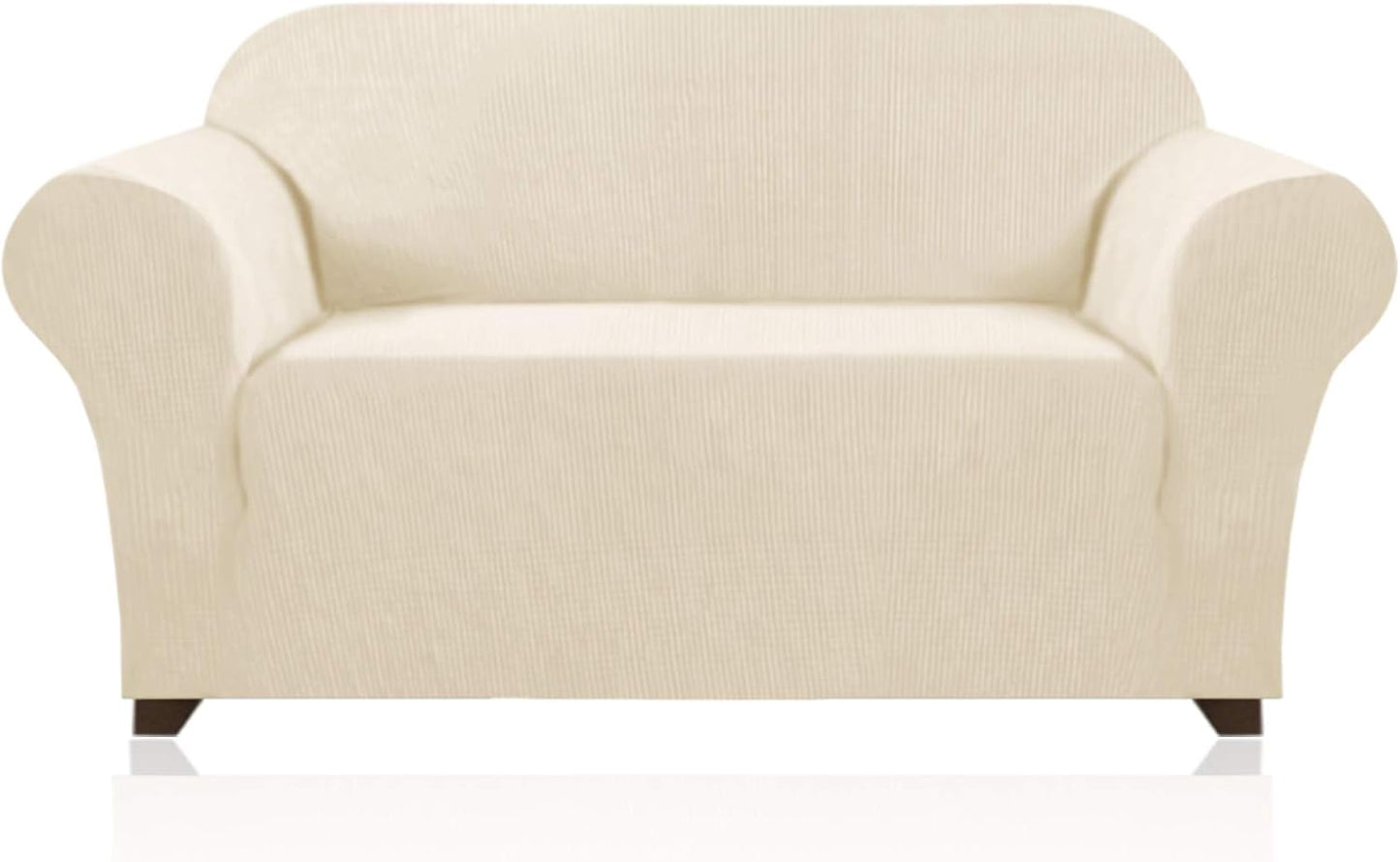 PrinceDeco Stretch Loveseat Sofa Cover for Pets Friendly Use