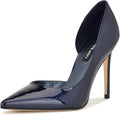 Nine West Folowe Pointed Toe D'orsay Pump - Sky High Stiletto adds