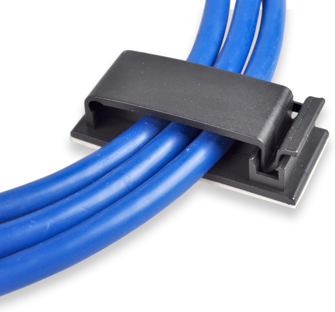 50-Pack Conwork Cable Clips: Ultra Strong Organization