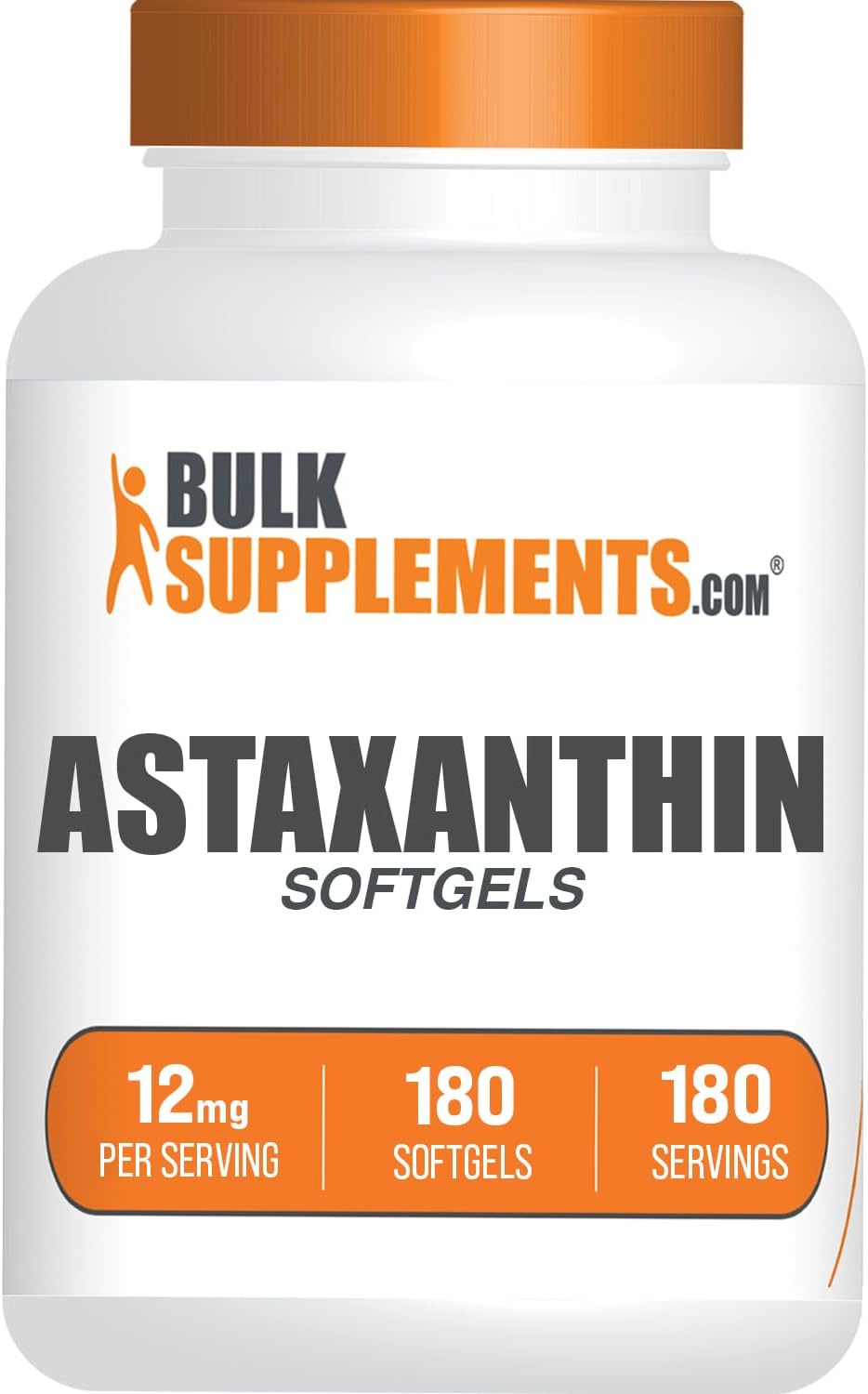 Astaxanthin 12mg Softgels - Natural Antioxidant Source for Health