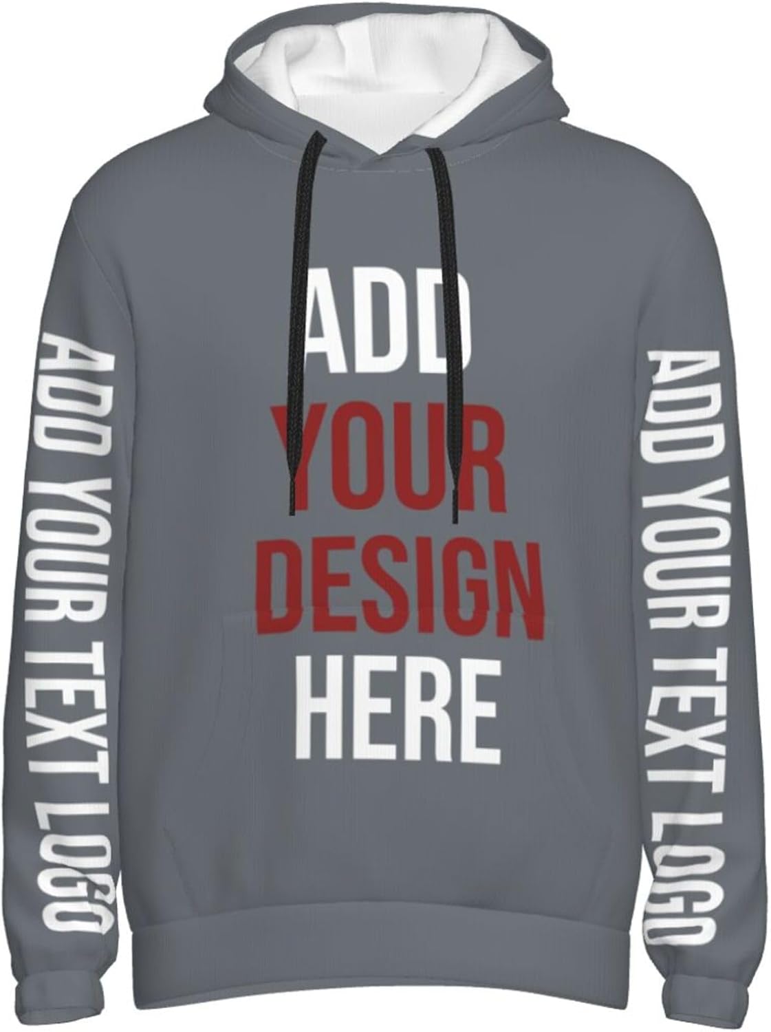 Personalized Men's Hoodie - Customize with Your Logo!