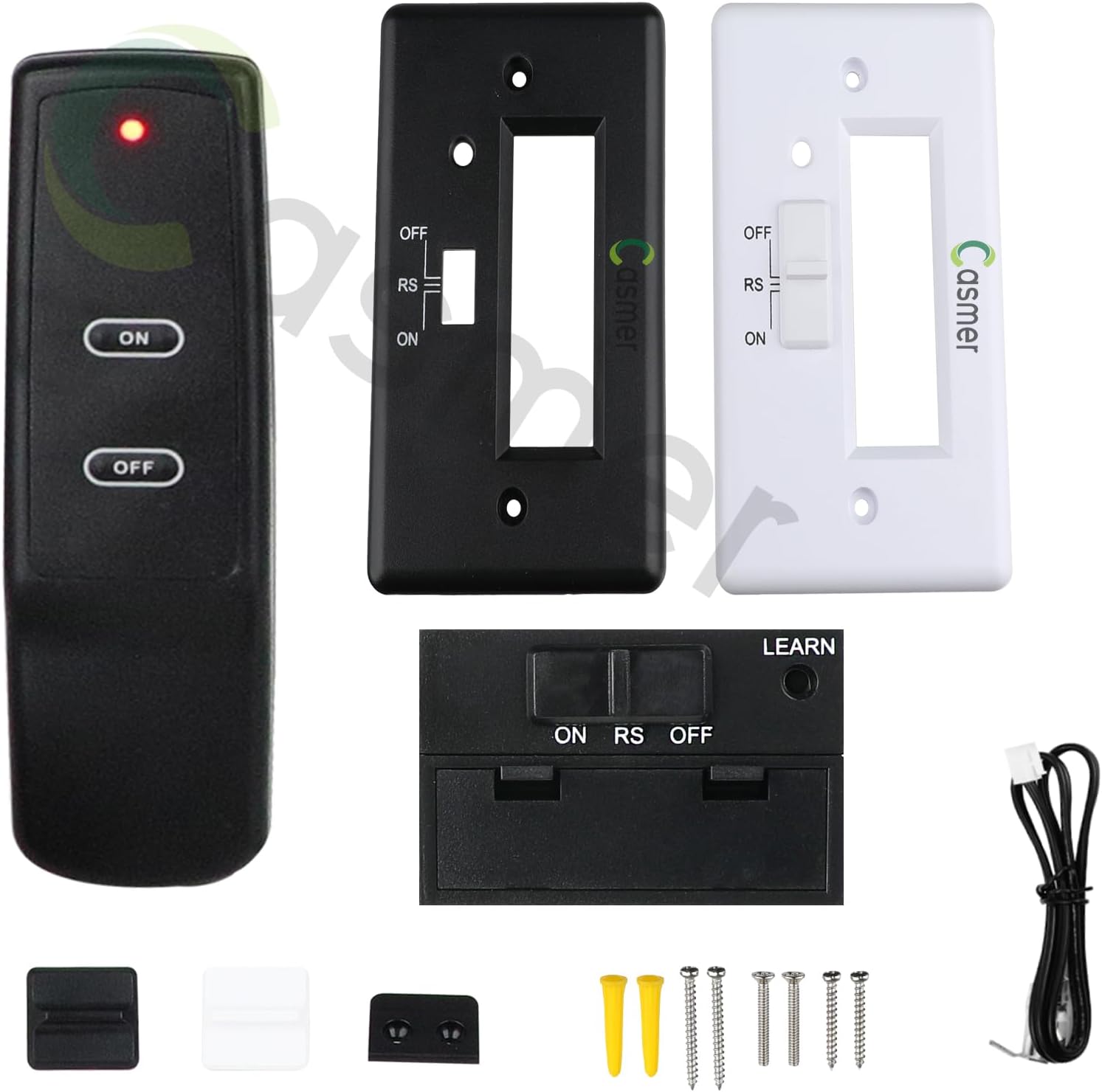 Casmer Primary Fireplace Remote Control for Millivolt Gas Valves