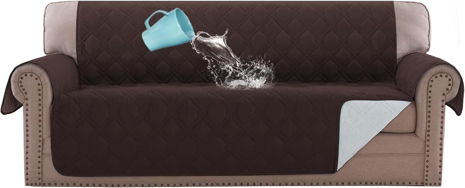 H.VERSAILTEX Waterproof Slipcover for Sofa, Stylish Protector