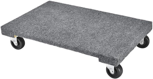 24in. x 16in. Hardwood Solid Deck Dolly with 1000 lb Capacity