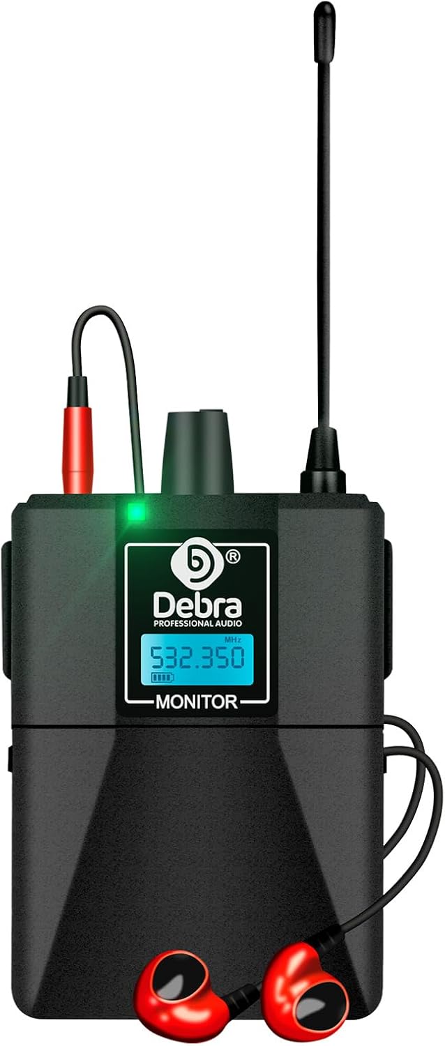 D Debra Bodypack Receiver with Earphone for ER-202 & ER-102