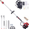 48CC Gas Powered Pole Saw 18.2FT Reach - Lightweight Tree Trimmer