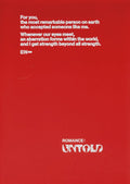 ROMANCE: UNTOLD Vinyl - Clear 12in Collector Edition