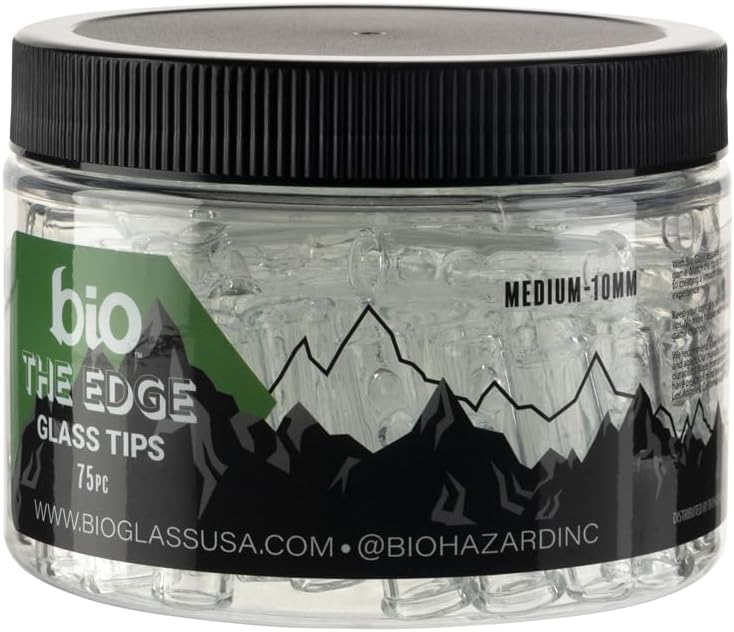 BIO Glass The Edge 2 Pokes Glass Tips for Smooth Smoking