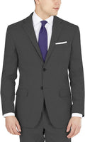 DKNY Men's Modern Fit High-Performance Suit Separates - Tailored piece