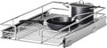 Pull Out Cabinet Organizer 13 12 in W x 21 12 in D - Heavy Duty Slide