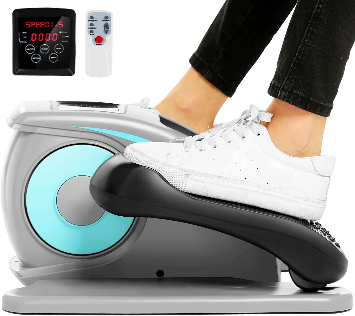 ANCHEER Under Desk Elliptical for Quiet Home Office Workouts