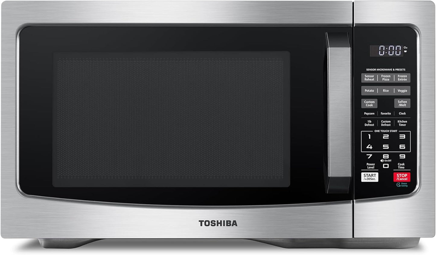 TOSHIBA 1.2 Cu Ft Microwave with Smart Sensor