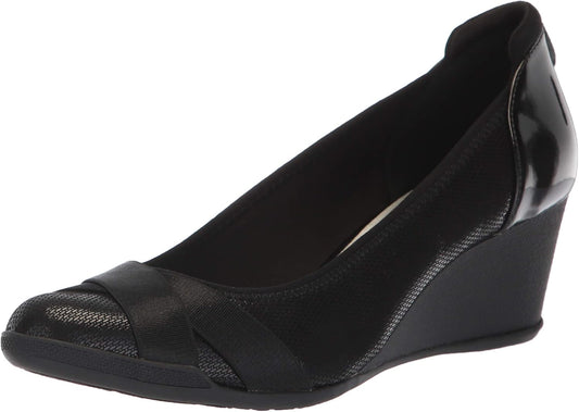 Anne Klein Women's Timeout Wedge Heel Pump for Stylish Comfort