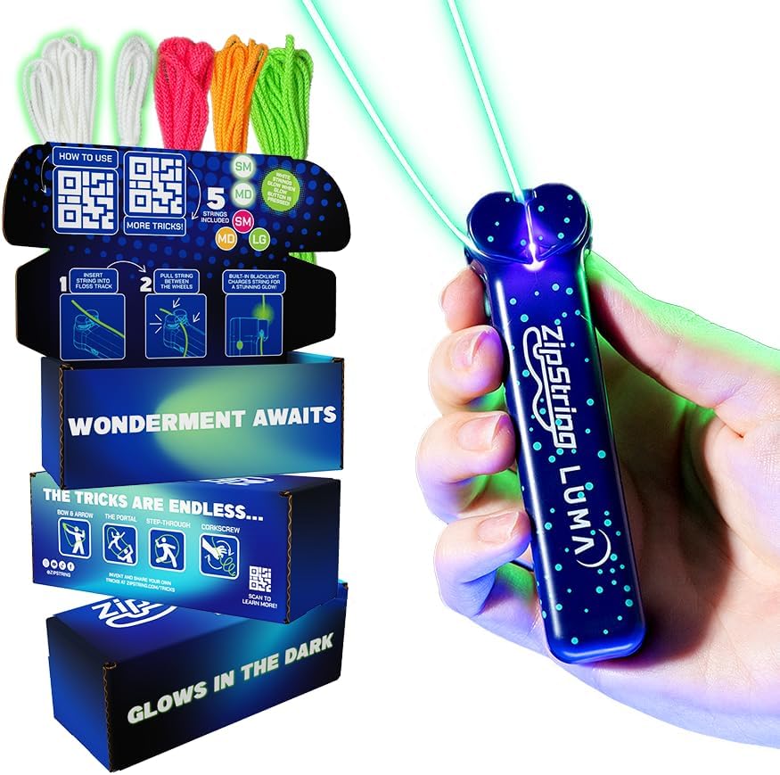 Luma Glow-in-The-Dark Toy for Endless Shapes and Tricks Fun