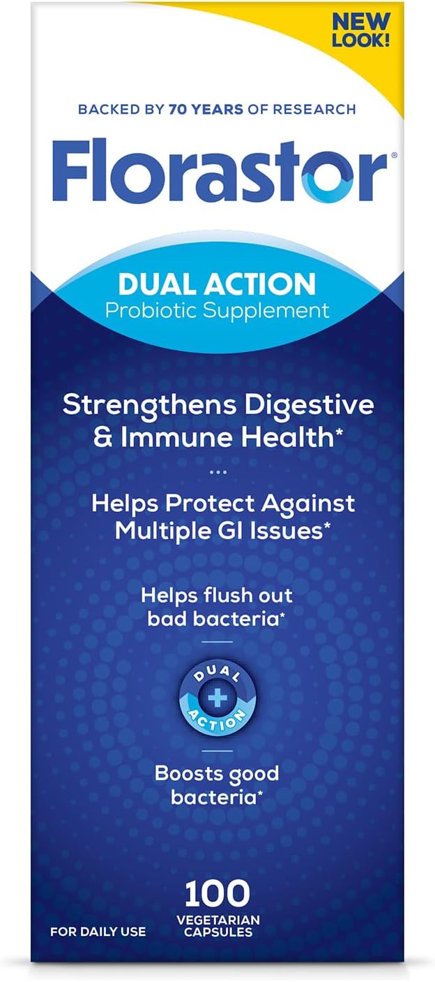 Florastor Probiotics for Digestive and Immune Health Support
