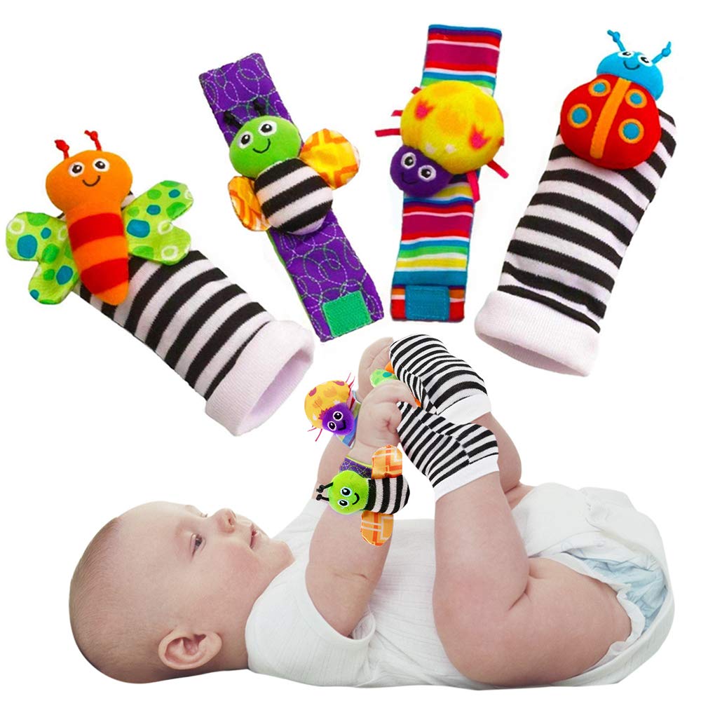 Bigib Baby Rattle Socks: Learning Toy for 3-12 Months