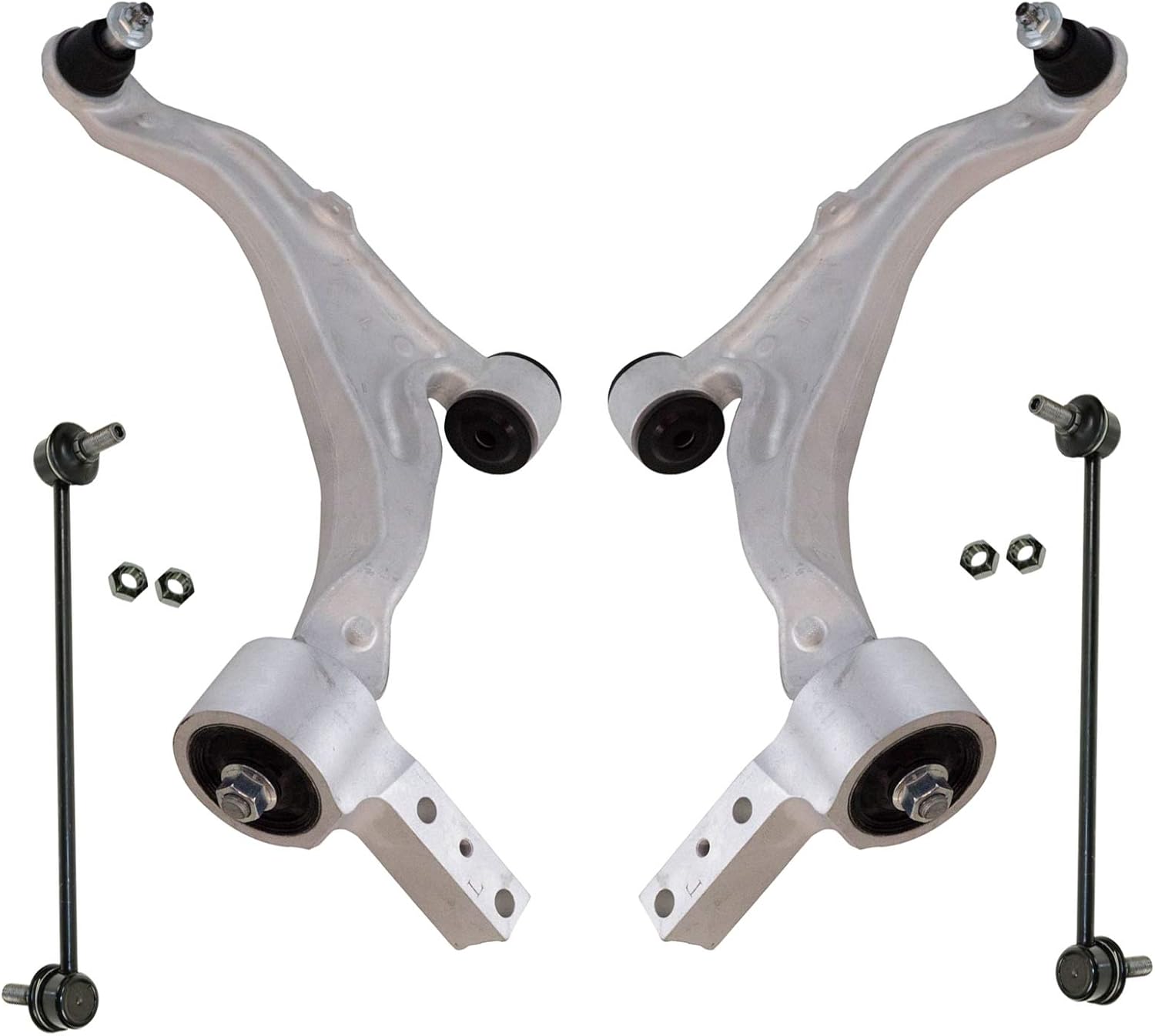 TRQ Front Suspension Kit Control Arm with Ball Joint for Acura