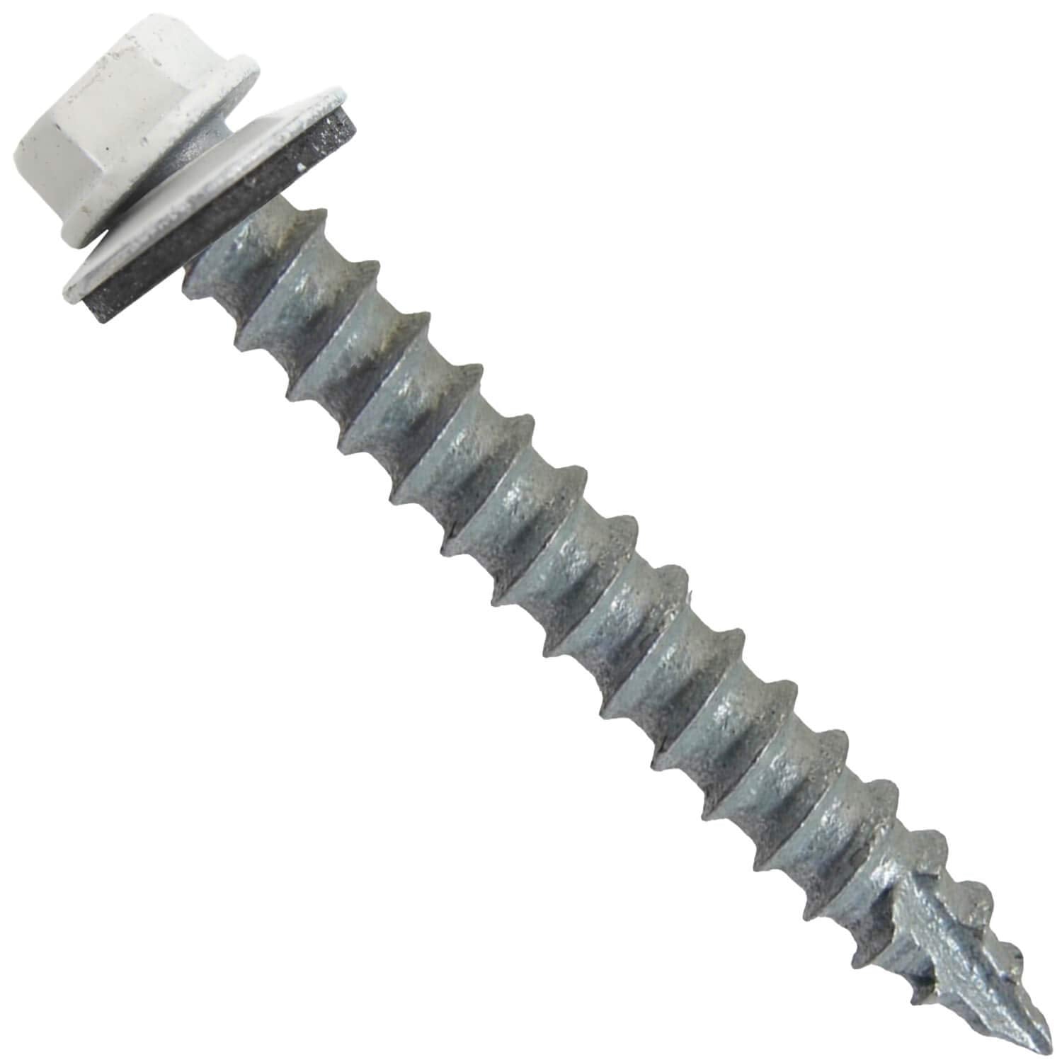 #14 Metal Roofing Screws for Corrugated Roofing - 250 Count