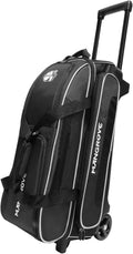 3 Ball Bowling Bag with Wheels & Shoe Compartment - Smooth Roller