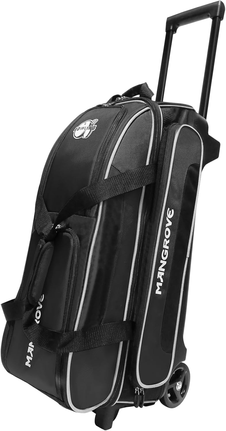 Mangrove 3 Ball Bowling Bag with Wheels for Easy Transport