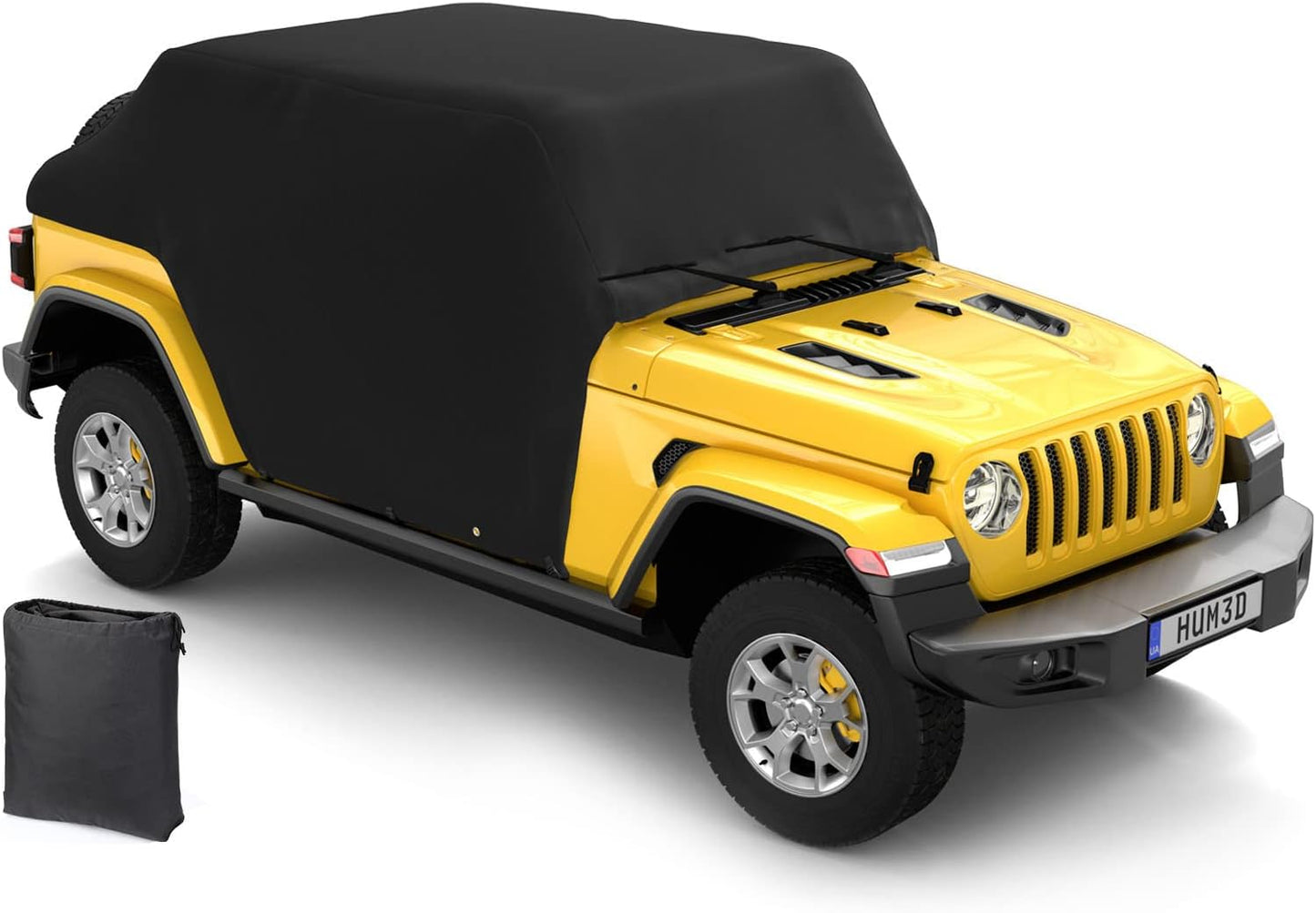 Durable Waterproof Cab Cover for Wrangler JLU 2018-2024 4 Doors