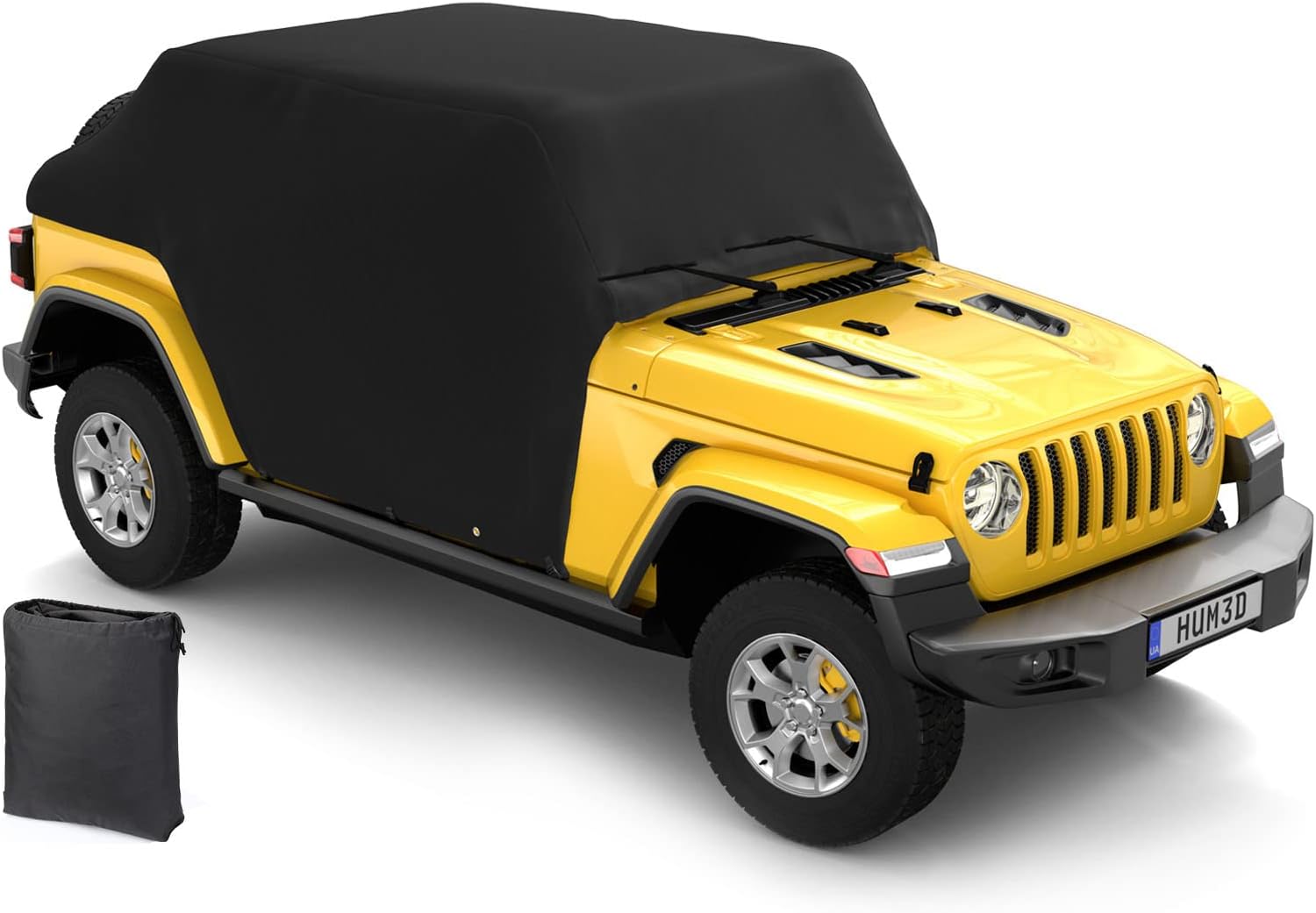 Durable Waterproof Cab Cover for Wrangler JLU 2018-2024 4 Doors