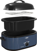 Sunvivi Electric Roaster 18 Quart Roasting Oven - Fast, Even Roasting
