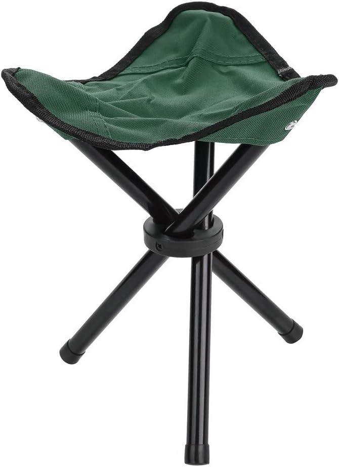 EVTSCAN Portable Camping Stool: Tripod Comfort