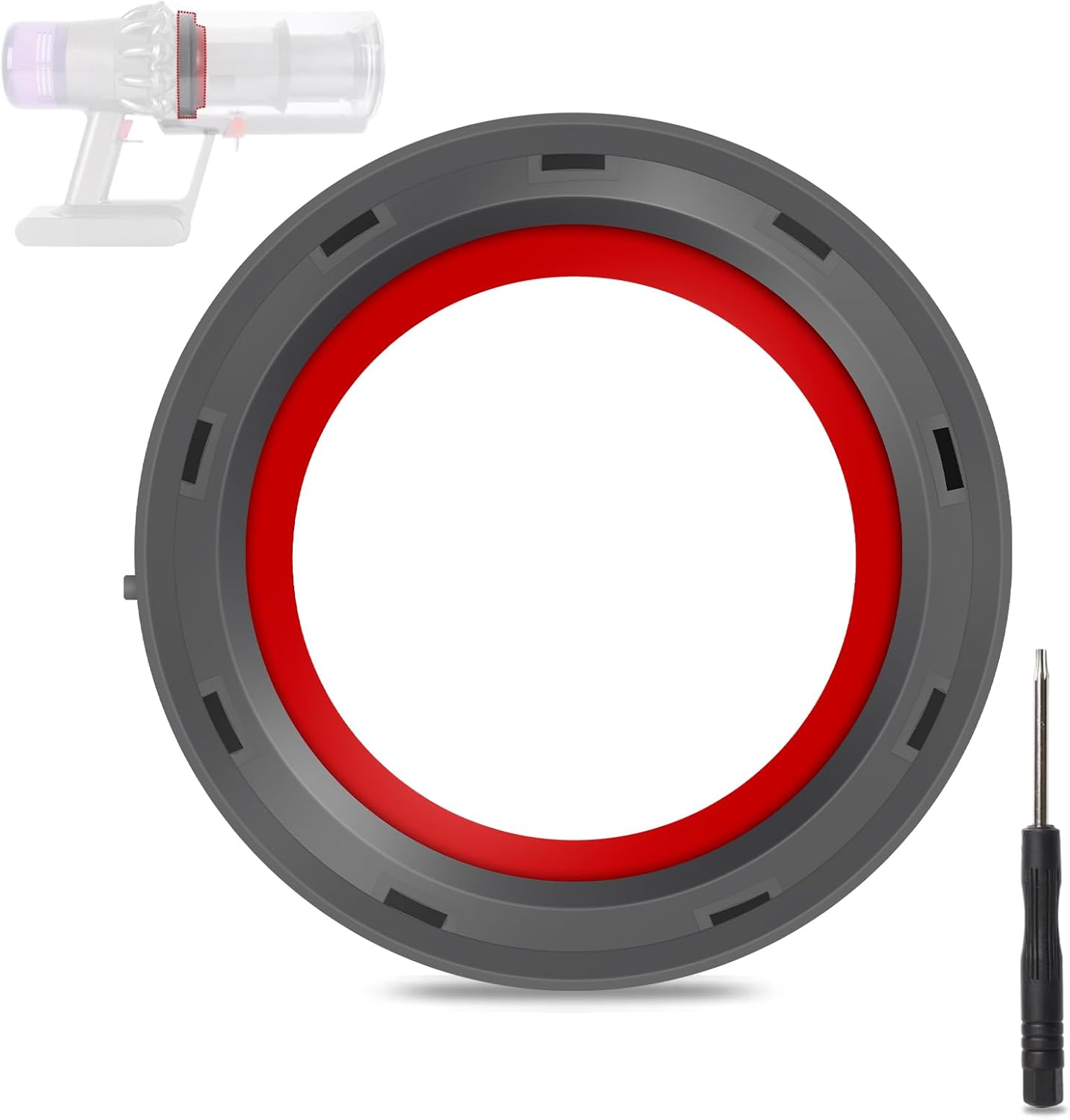 Dyson V11 Compatible Fixed Sealing Ring for keluke - Dust-Free Cleaning