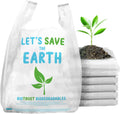 Biodegradable Thank You Bags 1000 Count - Extra Thick, Recyclable