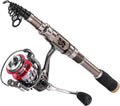 Sougayilang Telescopic Fishing Rod Reel Combo - Portable 24-Ton Carbon