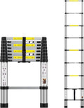 Telescoping Extension Ladder 8.5FT for Indoor and Outdoor Use