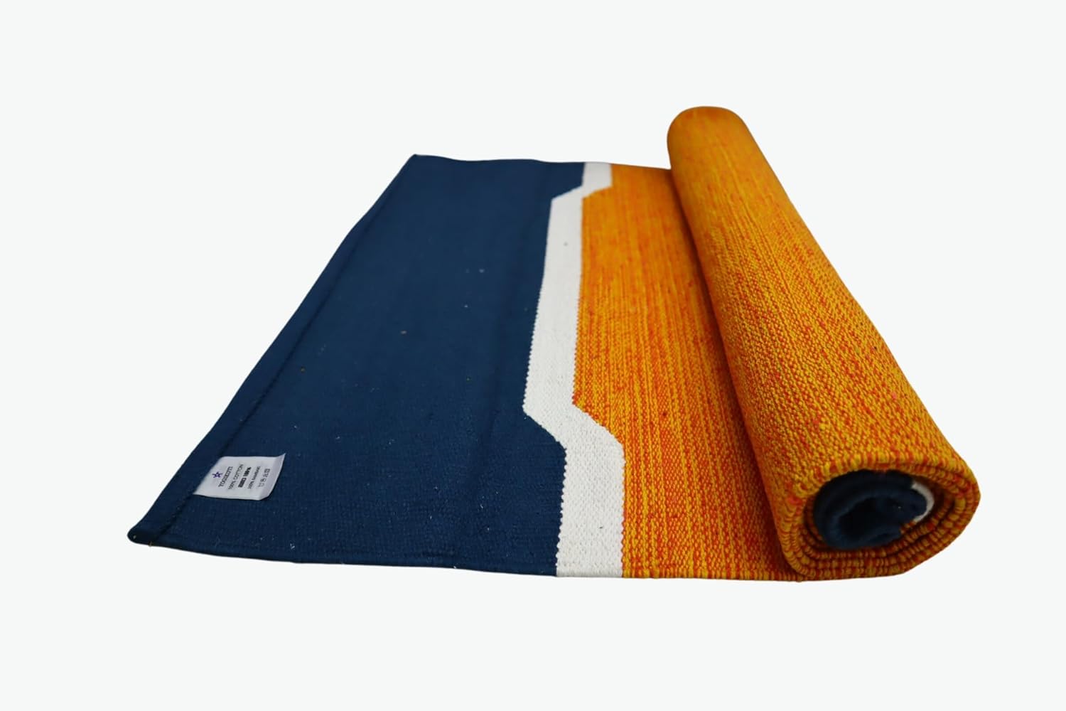 Yogikuti Cotton Yoga Mat - Eco-Friendly & Comfortable