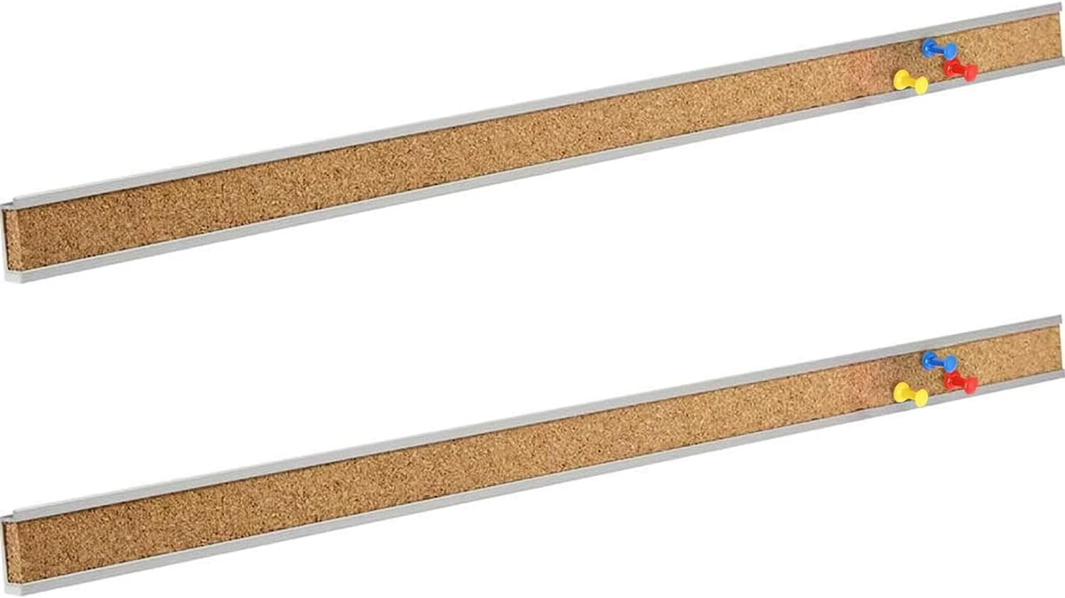 Corksidol Bulletin Bar Strip for Office and Classroom Use