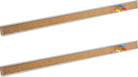 Corksidol Bulletin Bar Strip for Office and Classroom Use