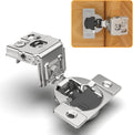20 Pack 1-3/8ft Overlay 4D Soft Close Concealed Hinges - Smooth 105