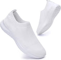 konhill Womens Slip On Sneakers Breathable Non Slip Walking Shoes mesh