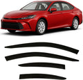 2025 2026 Tape-On Side Window Visor Deflectors for Toyota Camry