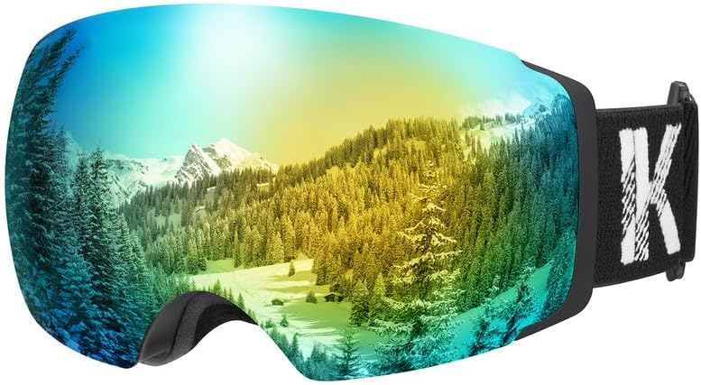 Innerking Magnetic Interchangeable OTG Ski Goggles